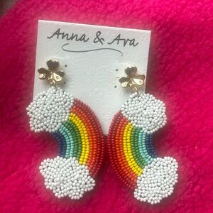 Anna & Ava rainbow earrings 🌈💕